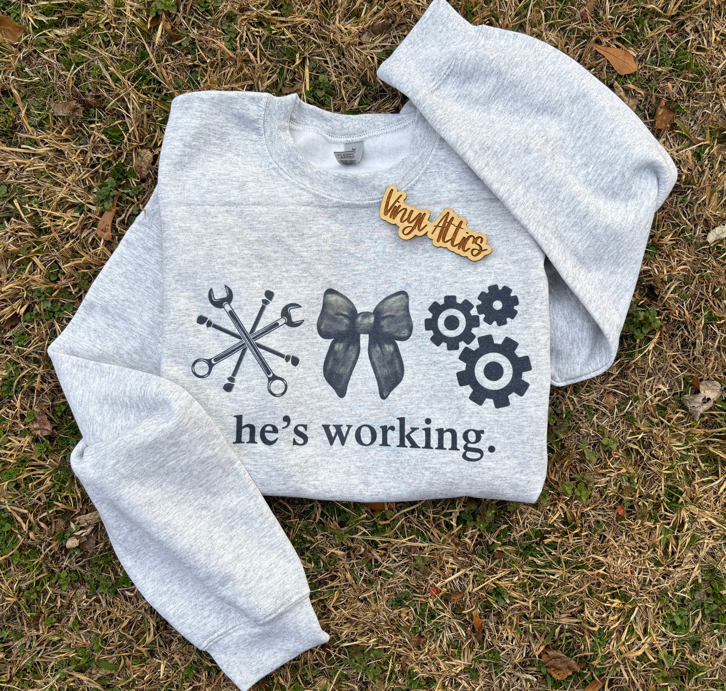 He’s working, golfing, hunting custom shirt