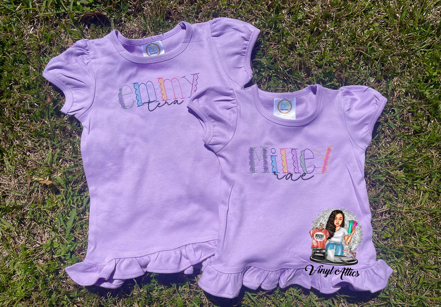 Embroidered Name tee