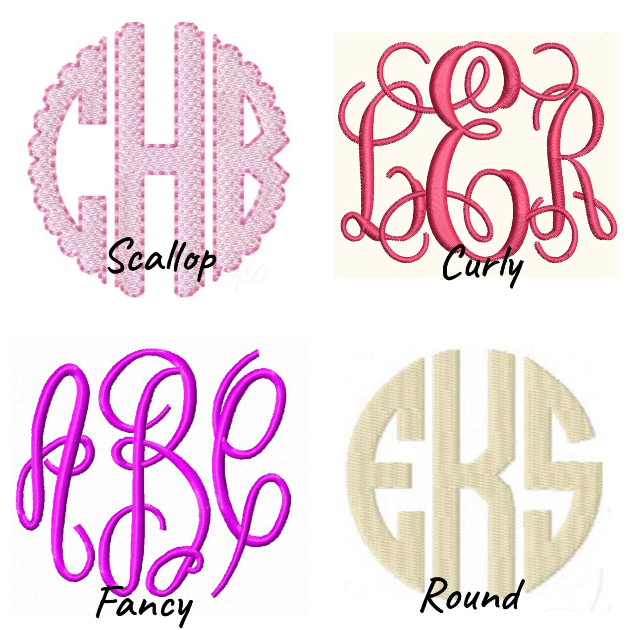 Leopard monogram embroidered sweatshirt