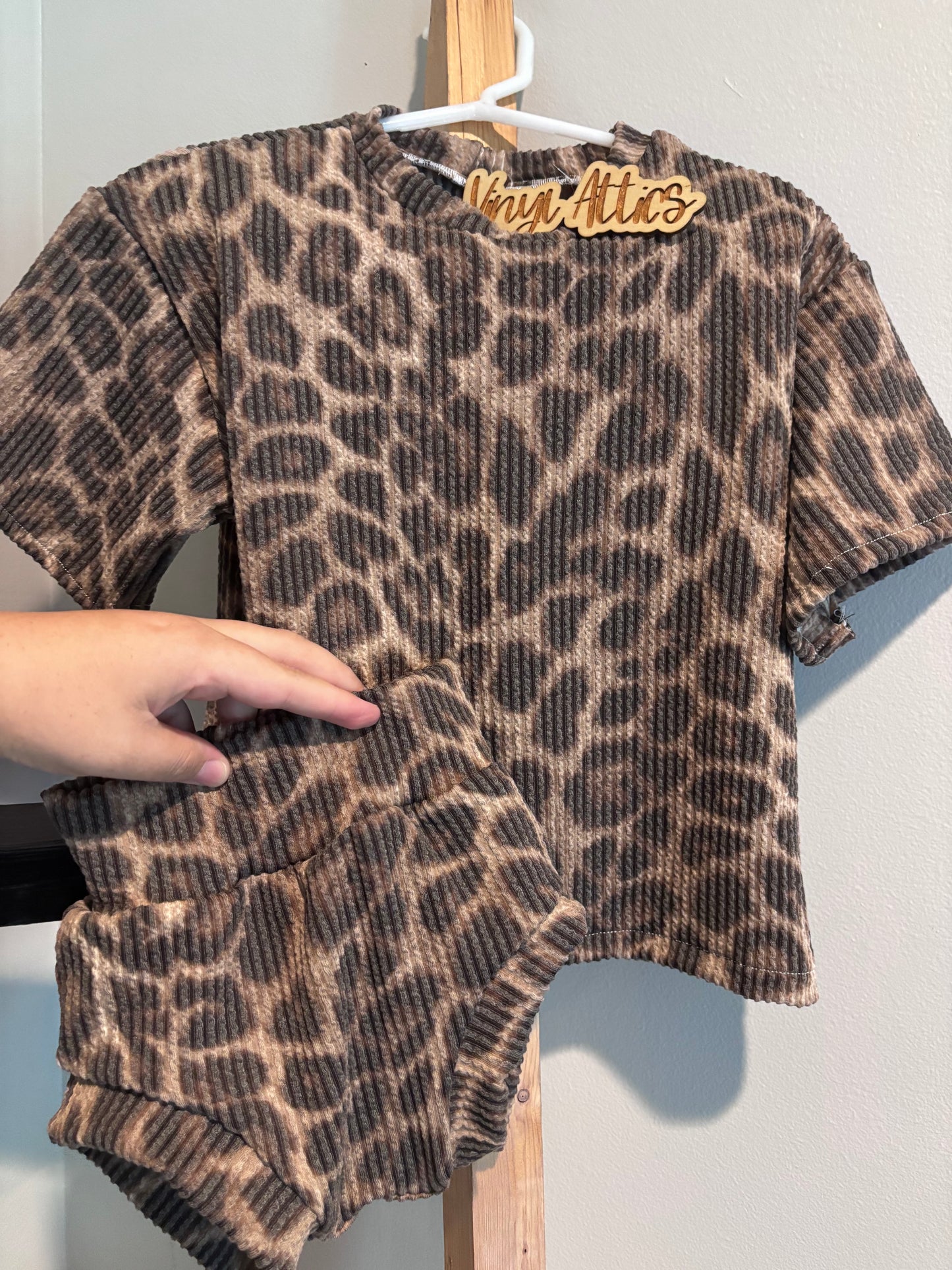 Leopard wavycomfy set