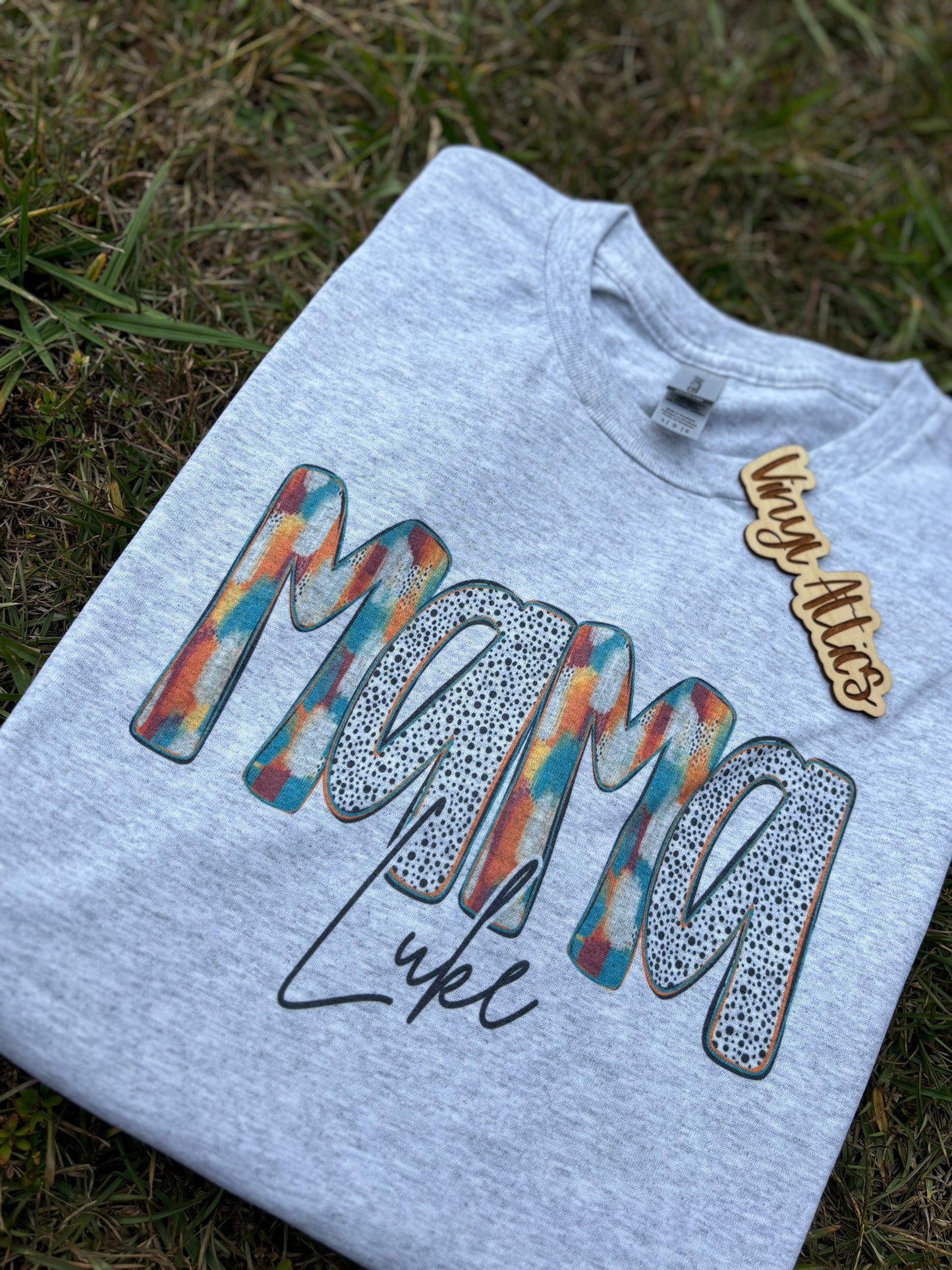 Custom Dalmatian stroked name tees