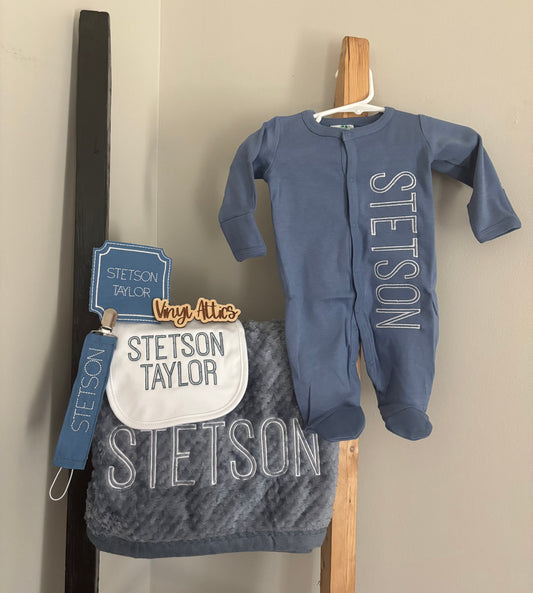 Custom baby gift basket sets