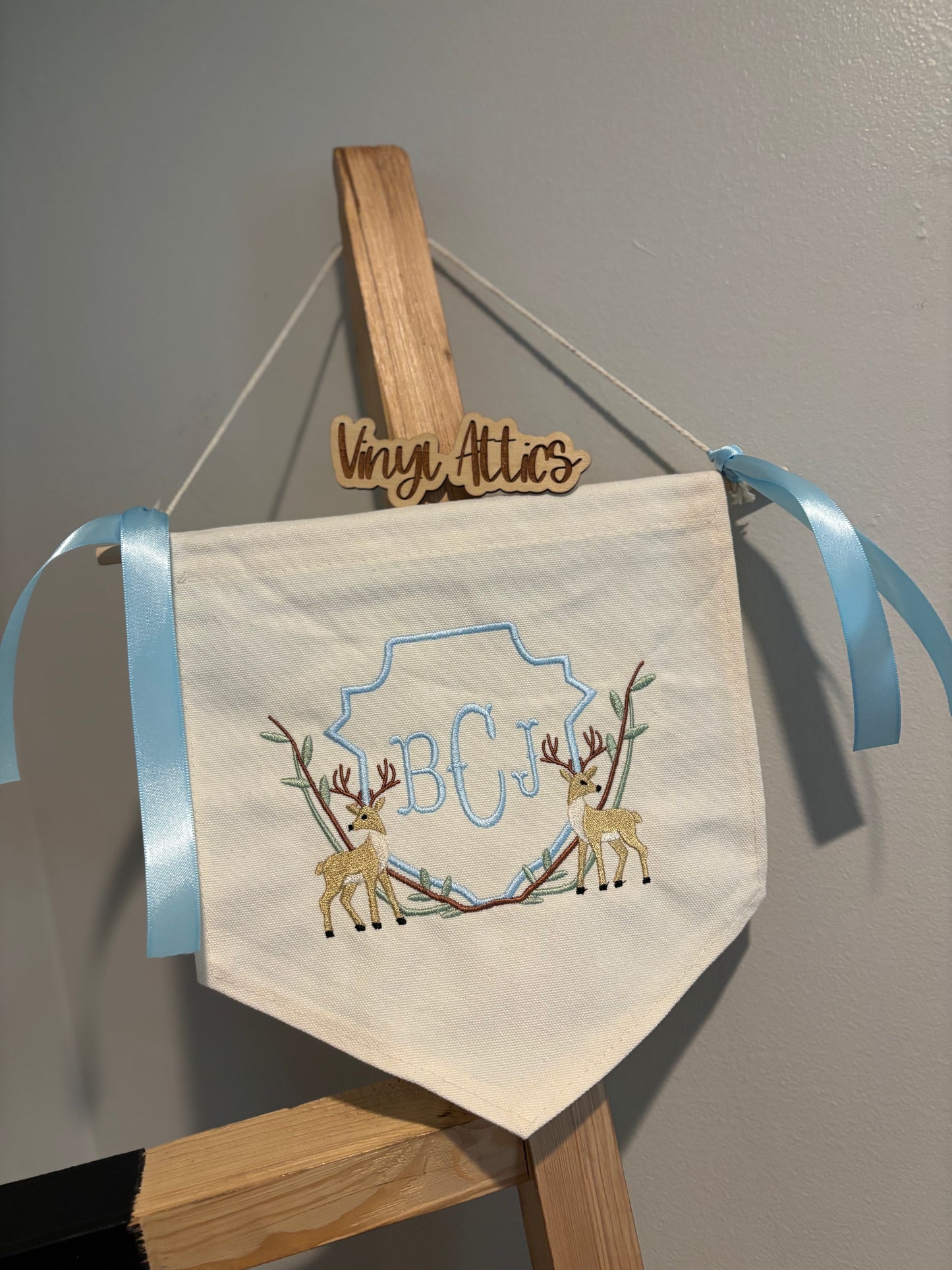 Hospital baby banner announcement