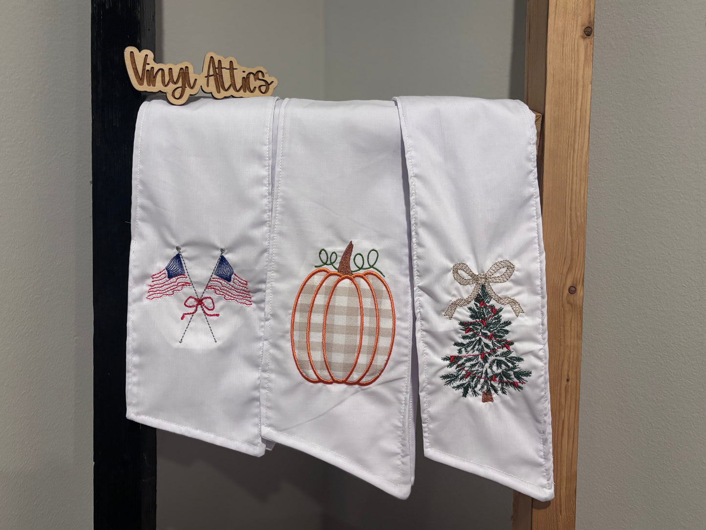 Wreath sashes