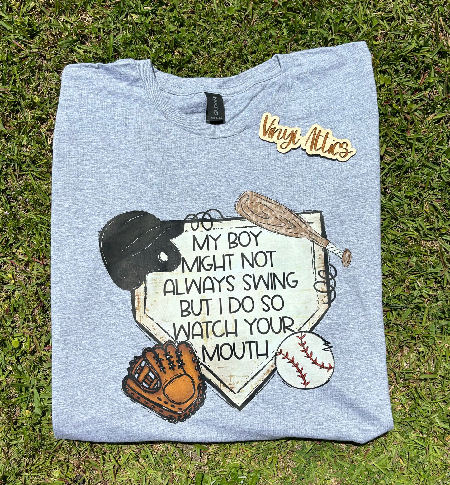 My kid might not swing but…