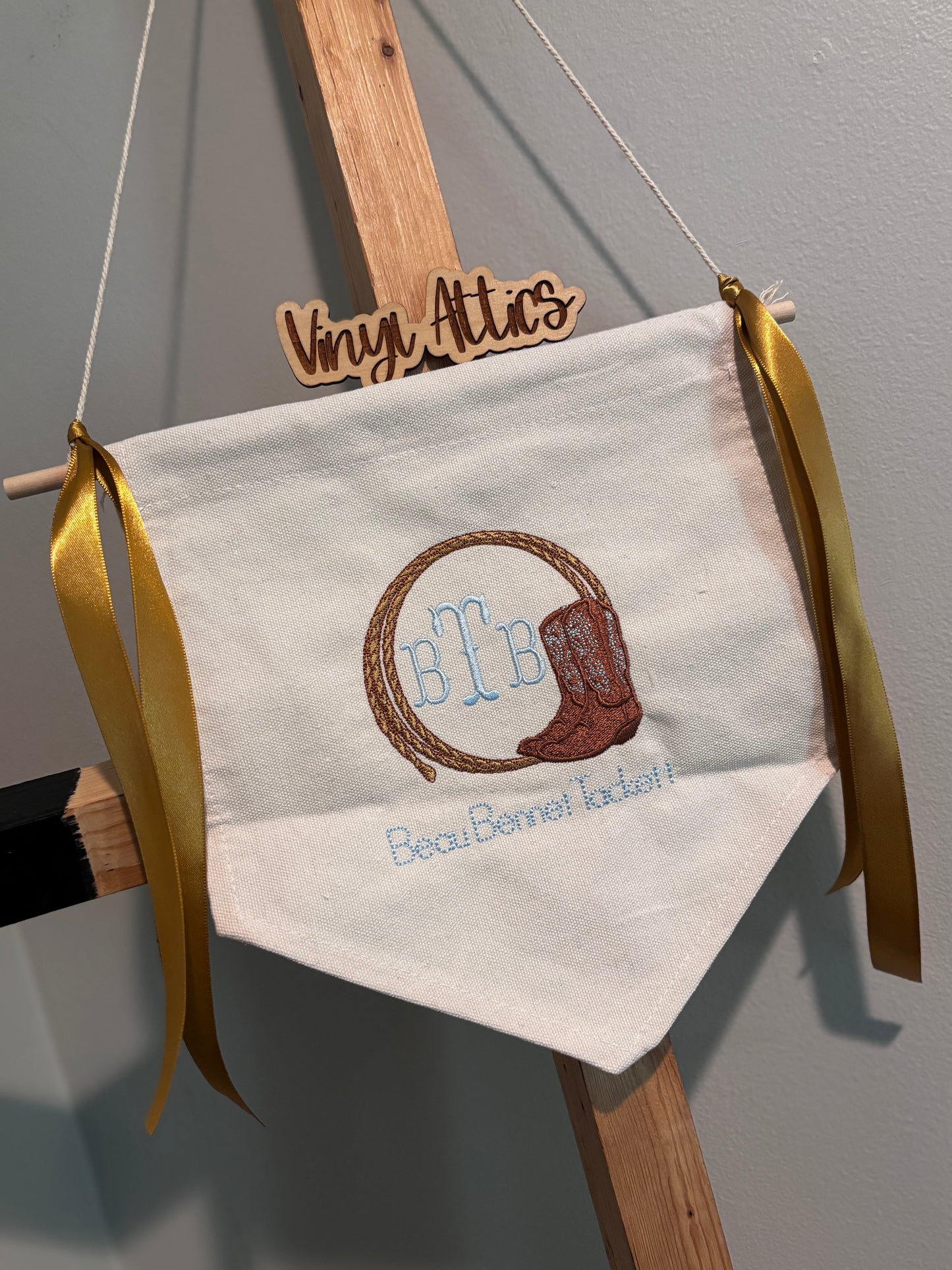 Hospital baby banner announcement