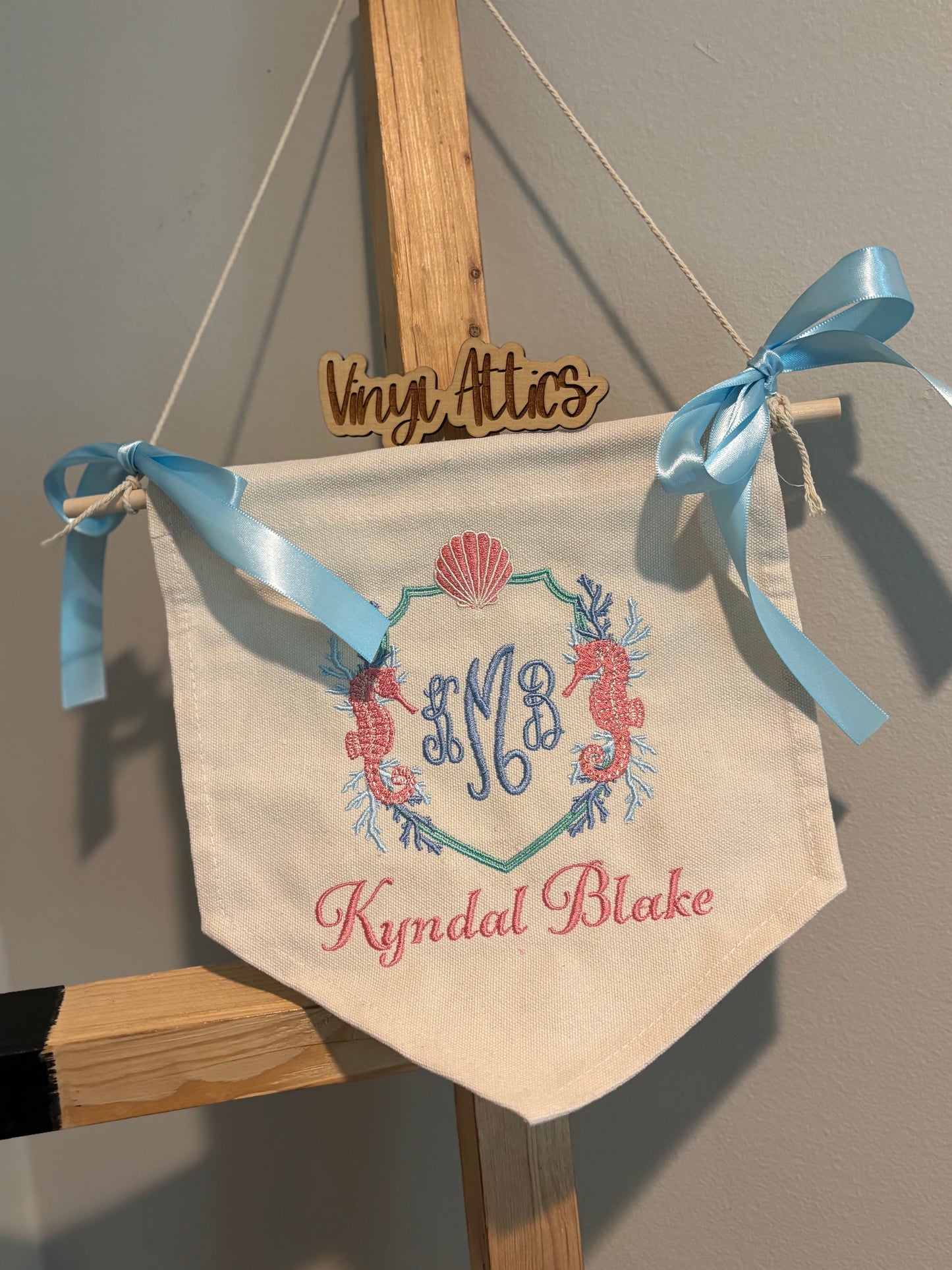 Hospital baby banner announcement