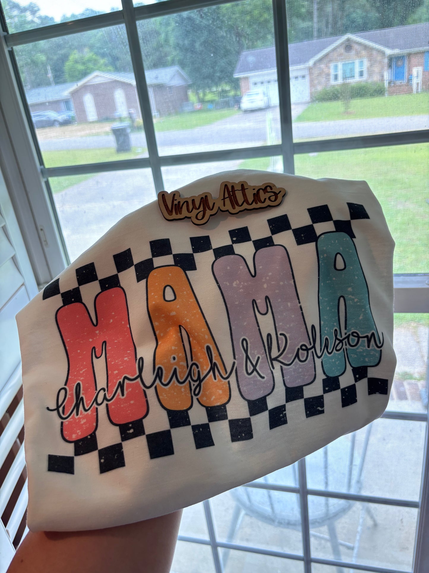 Retro mama with names