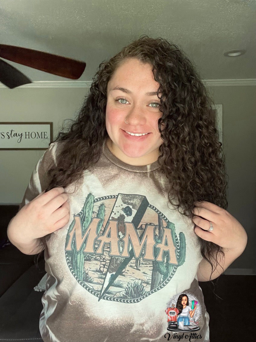Western mama tee