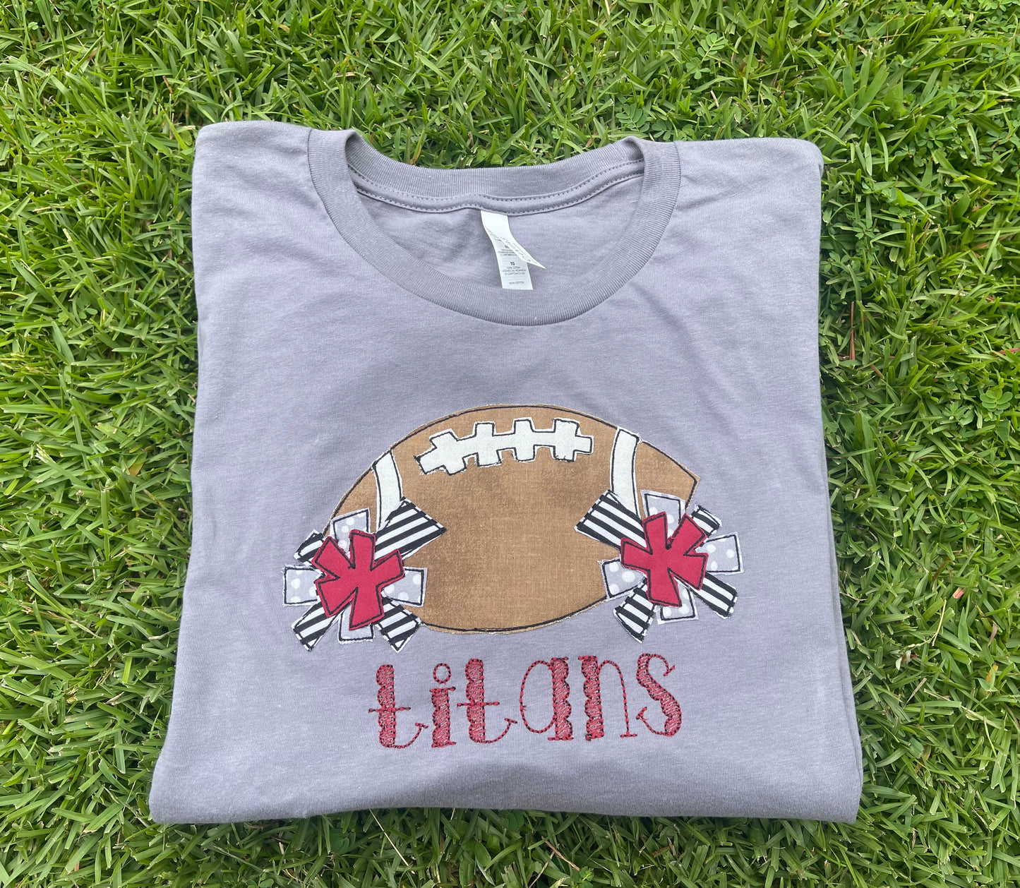 Custom School Embroidered tee